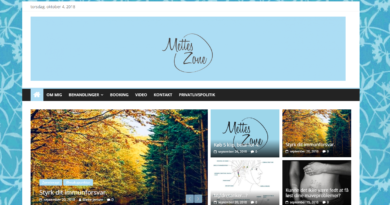 Billig Wordpress Hjemmeside til metteszone.dk lavet af Dit Online Visitkort