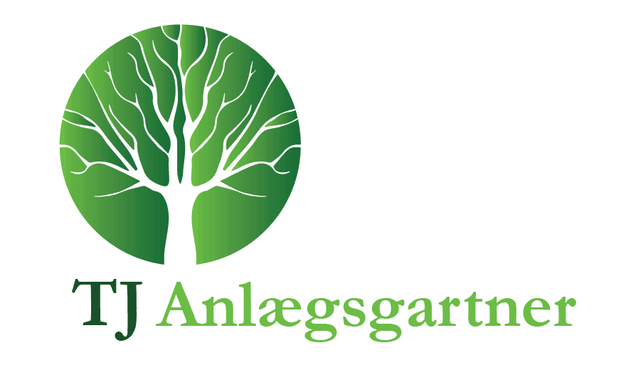 Logo til TJ Anlægsgartner lavet af Dit Online Visitkort