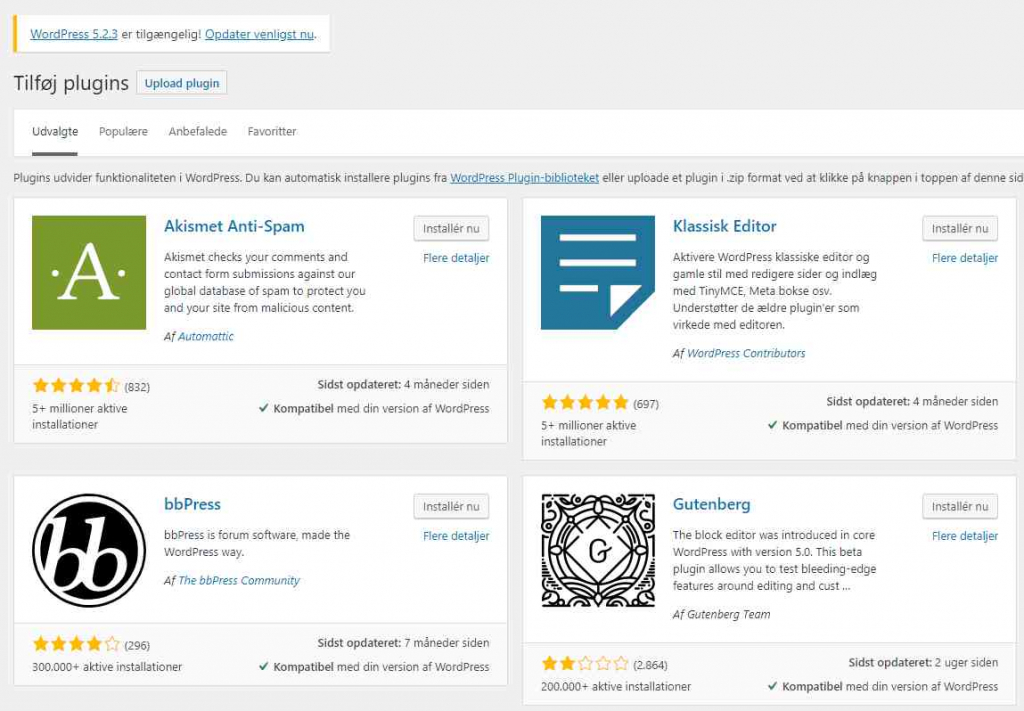 Plugins i WordPress